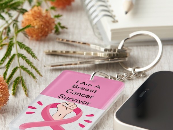 Breast Cancer Awareness&nbsp;Keychain