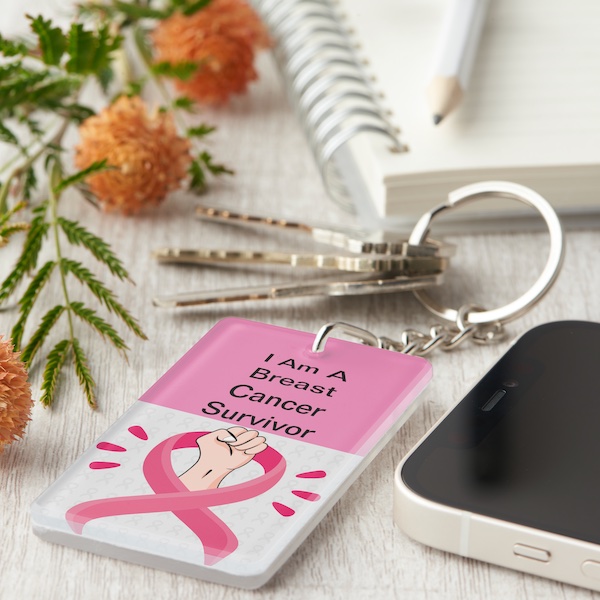 Breast Cancer Awareness&nbsp;Keychain